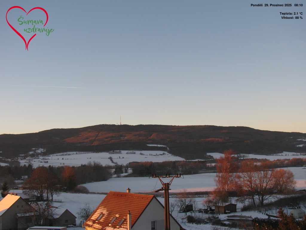 Kamera na żywo - Kleť